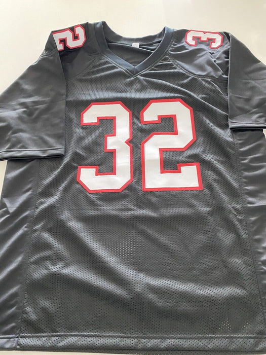 Jamal Anderson Atlanta Falcons Autographed Custom Jersey JSA