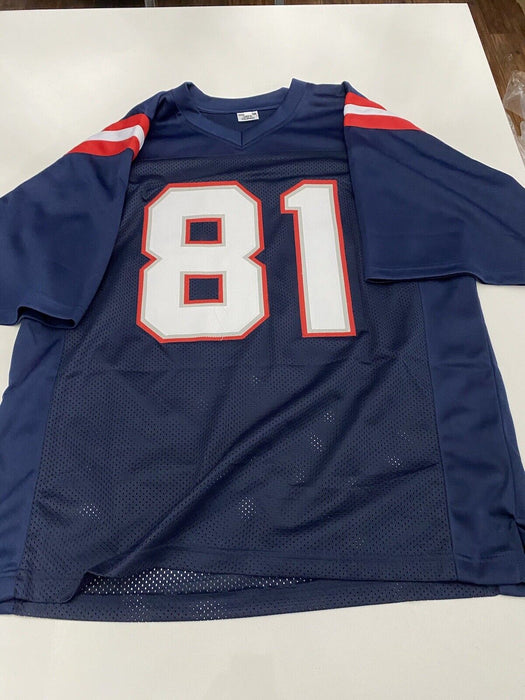 Jonnu Smith New England Patriots Autographed Custom Jersey Beckett