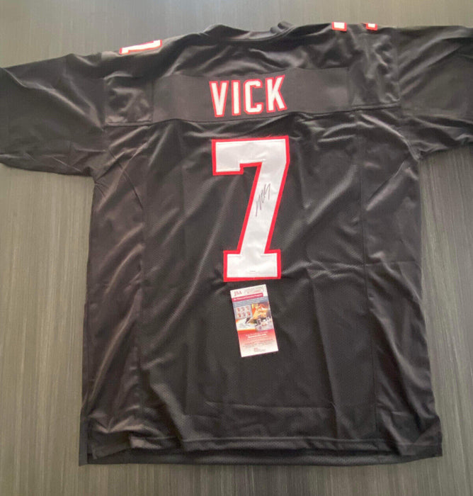 Michael Vick Atlanta Falcons Autographed Custom Jersey JSA