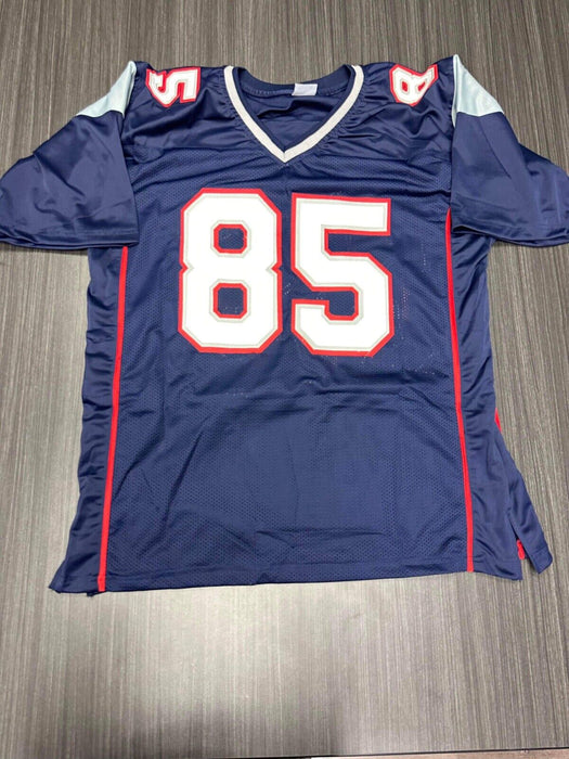 Chad Johnson New England Patriots Autographed Custom Jersey JSA