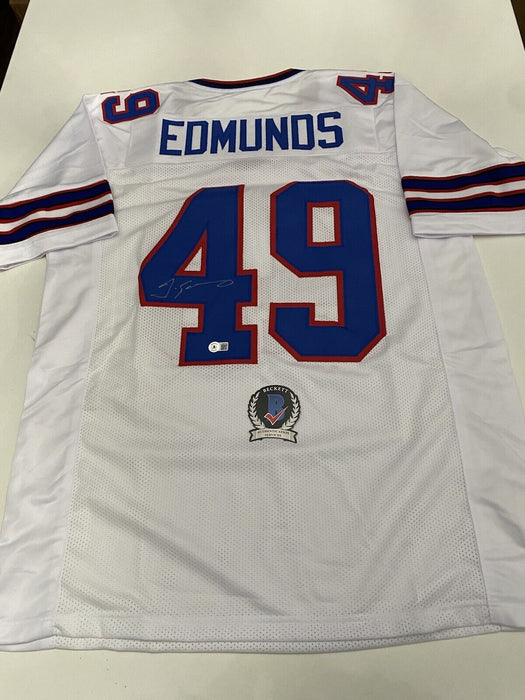 Tremaine Edmunds Buffalo Bills Autographed Custom Jersey Beckett