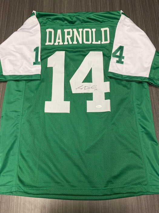 Sam Darnold New York Jets Autographed Custom Jersey JSA