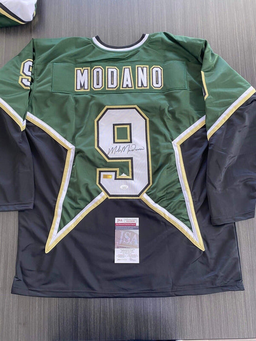 Mike Modano Dallas Stars Autographed Custom Jersey JSA