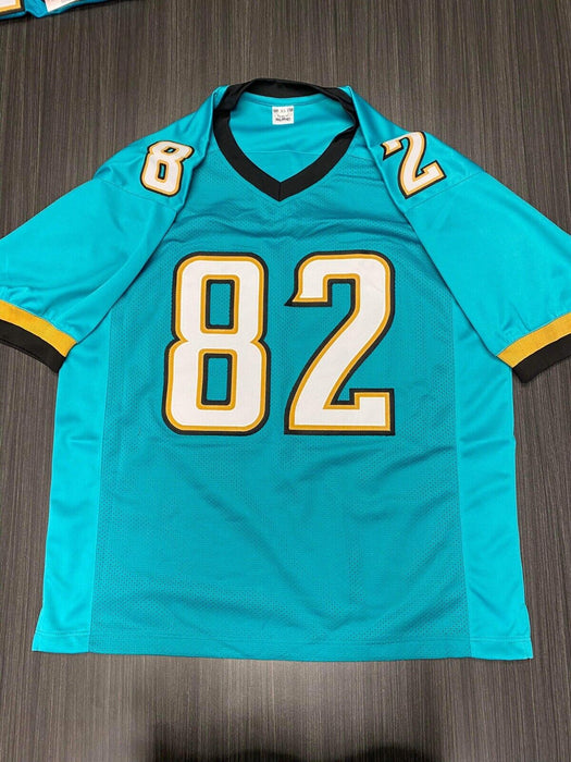 Jimmy Smith Jacksonville Jaguars Autographed Custom Jersey Beckett