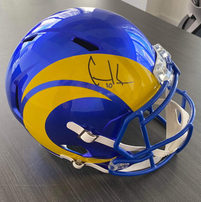 Cooper Kupp Los Angeles Rams Autographed  Full Size Helmet Fanatics