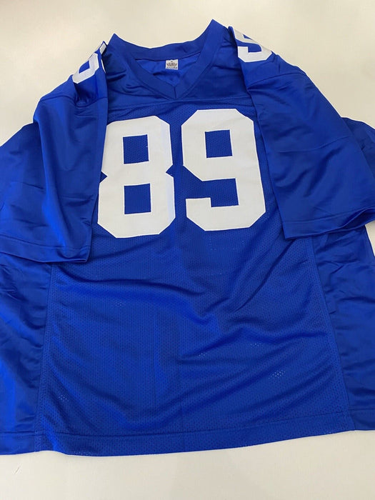 Kadarius Toney New York Giants Autographed Custom Jersey Beckett