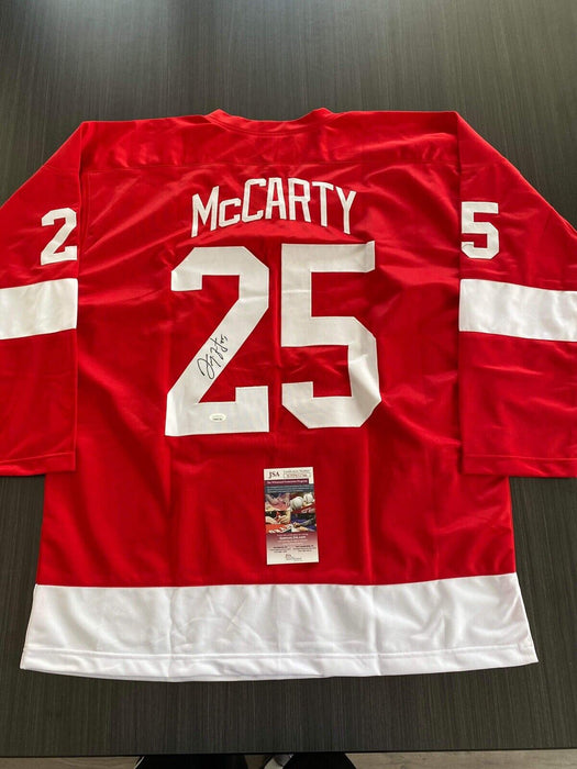 Darren McCarty Detroit Red Wings Autographed Custom Jersey JSA