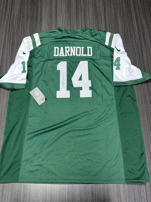 Sam Darnold New York Jets Autographed Custom Jersey JSA