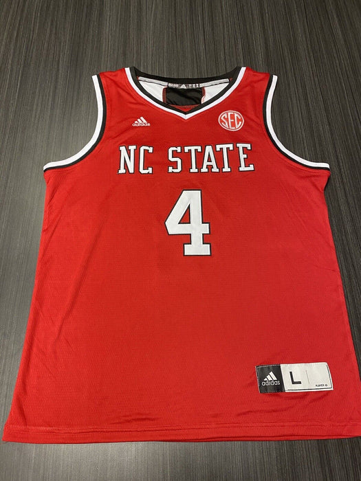 Dennis Smith Jr NC State Wolfpack Autographed Custom Jersey JSA