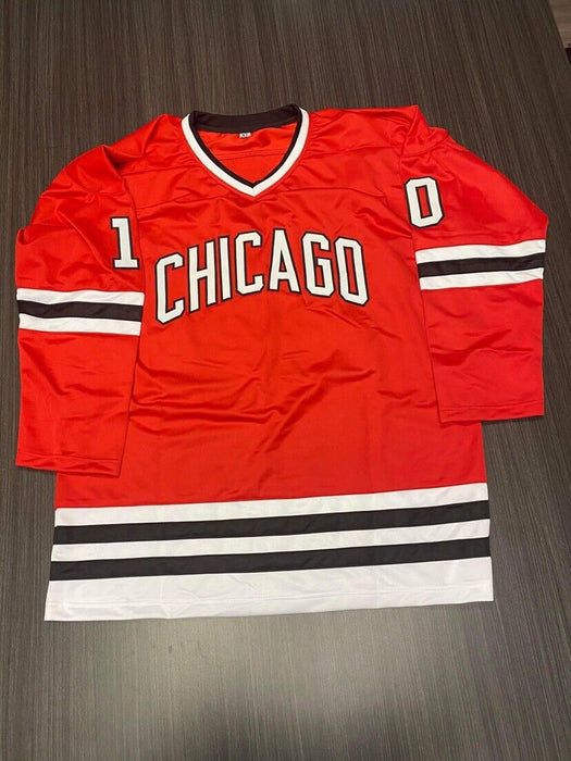 Patrick Sharp Chicago Blackhawks Autographed Custom Jersey Beckett