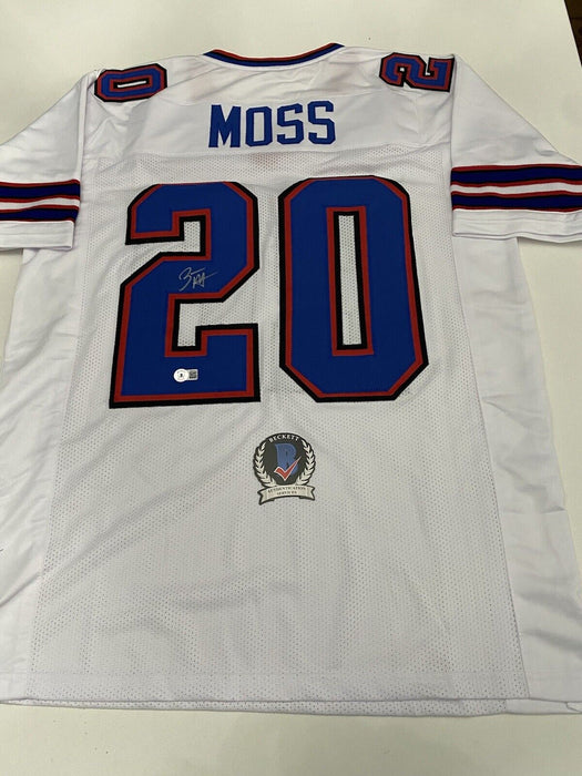 Zack Moss Buffalo Bills Autographed Custom Jersey Beckett