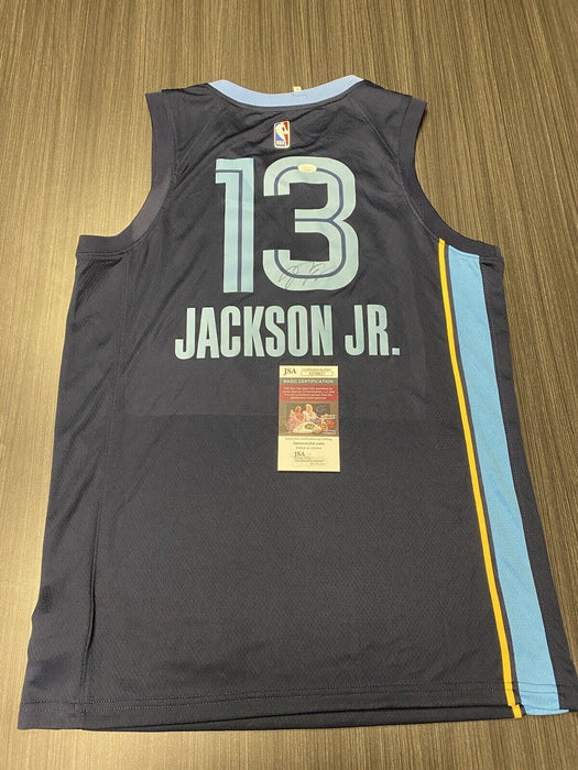 Jaren Jackson Jr Memphis Grizzlies Autographed Custom Jersey JSA