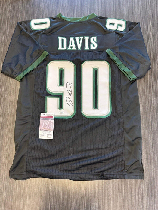 Jordan Davis Philadelphia Eagles Autographed Custom Jersey JSA