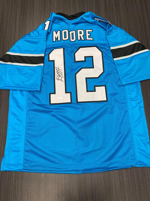 D.J. Moore Carolina Panthers Autographed Custom Jersey JSA