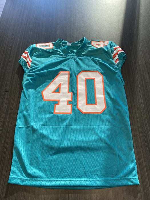 Nik Needham Miami Dolphins Autographed Custom Jersey JSA