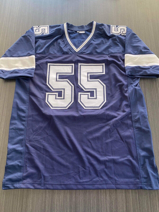 Leighton Vander Esch Dallas Cowboys Autographed Custom Jersey Beckett