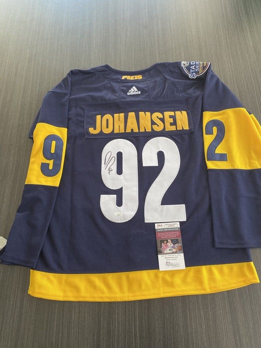 Ryan Johansen Nashville Predators Autographed Custom Jersey JSA