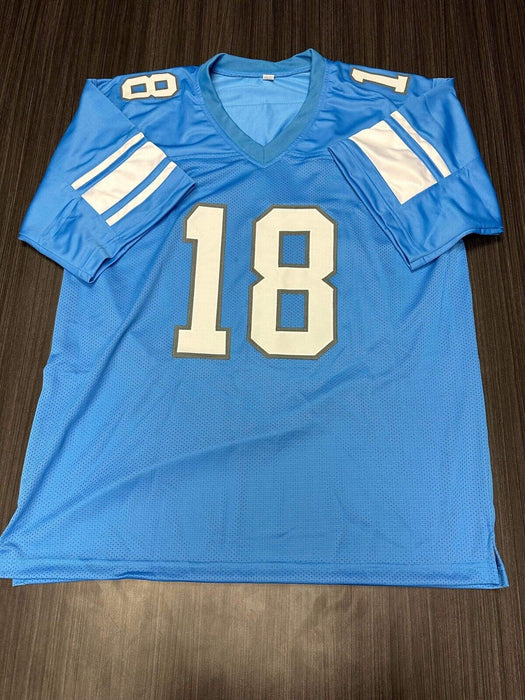 Jameson Williams Detroit Lions Autographed Custom Jersey JSA