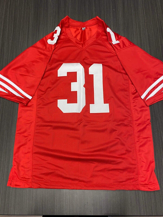 Donte Whitner San Francisco 49ers Autographed Custom Jersey Beckett