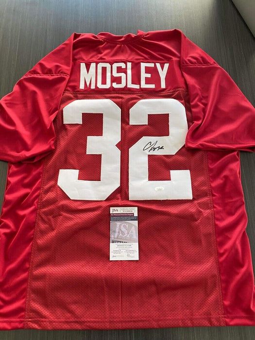 C.J. Mosley Alabama Crimson Tide Autographed Custom Jersey JSA