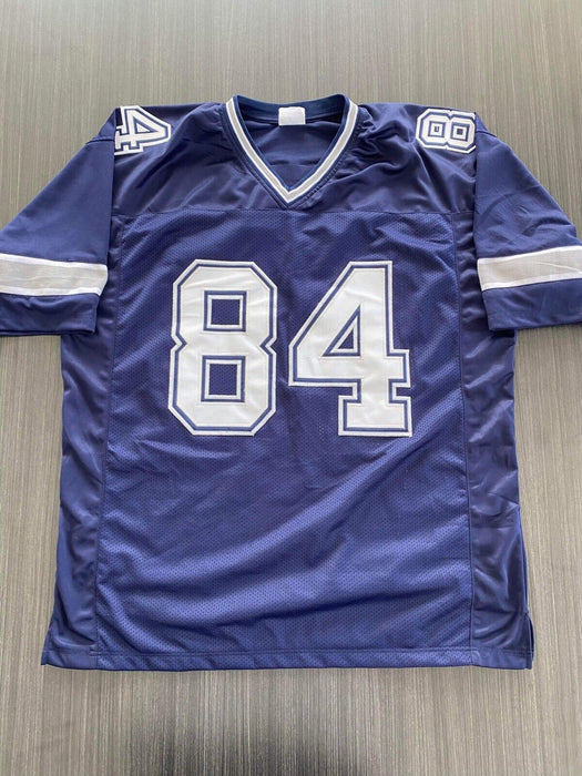 Jay Novacek Dallas Cowboys Autographed Custom Jersey JSA