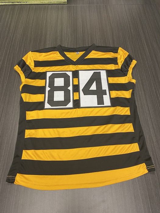 Antonio Brown Pittsburgh Steelers Autographed Custom Bumble Bee Jersey JSA