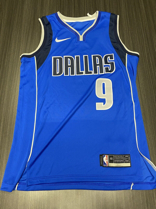 Moses Brown Dallas Mavericks Autographed Custom Jersey JSA