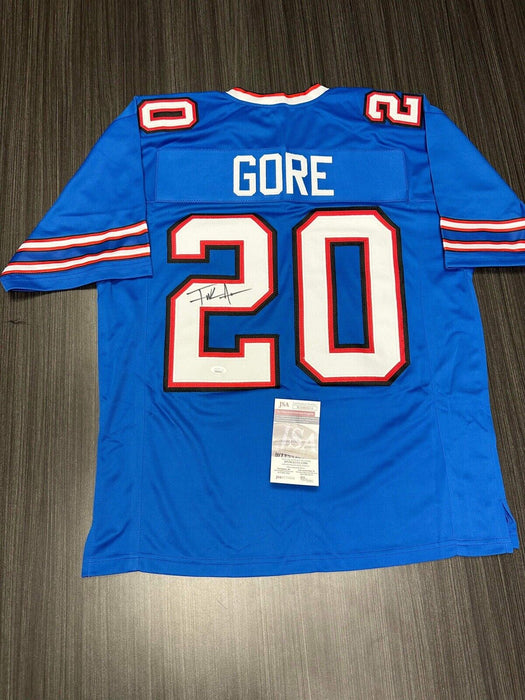 Frank Gore Buffalo Bills Autographed Custom Jersey JSA