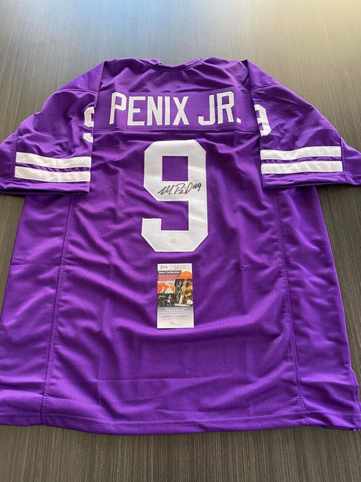 Michael Penix Jr. Washington Huskies Autographed Custom Jersey JSA