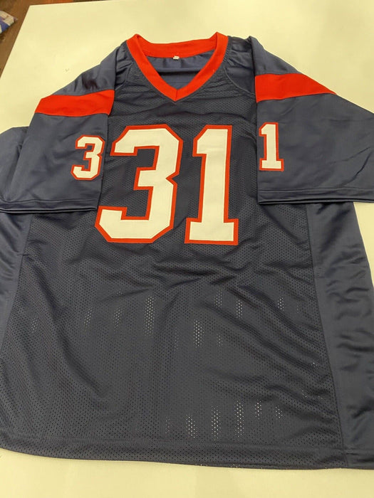 David Johnson Houston Texans Autographed Custom Jersey Beckett