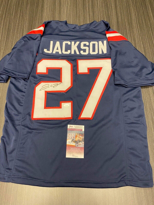 J.C. Jackson New England Patriots Autographed Custom Jersey JSA