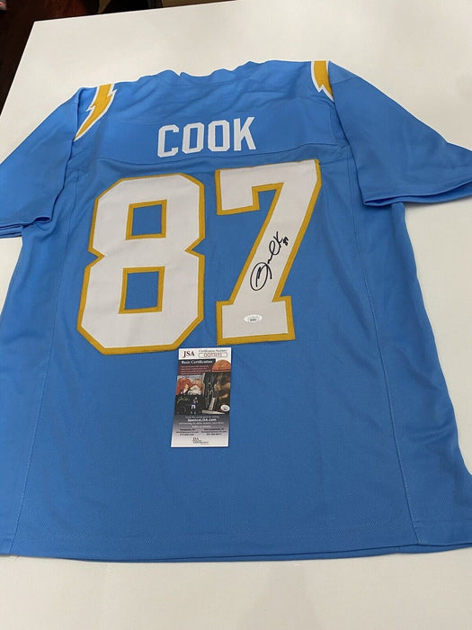 Jared Cook Los Angeles Chargers Autographed Custom Jersey JSA