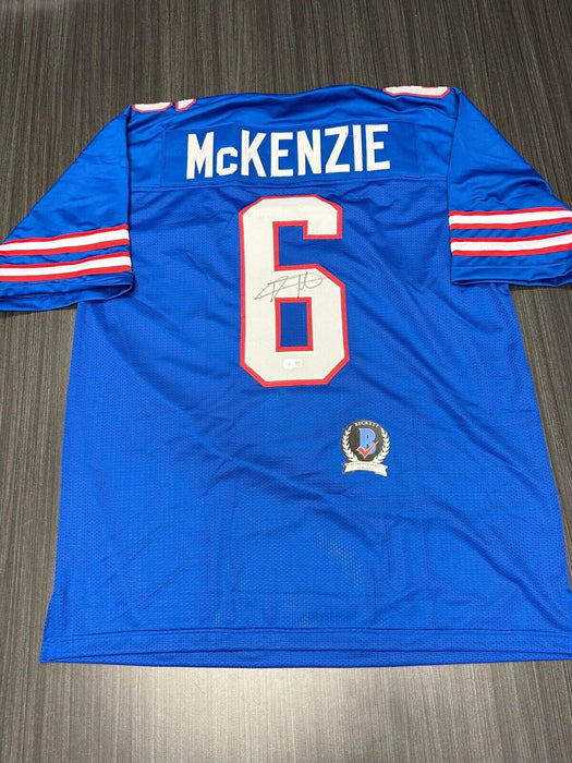 Isaiah McKenzie Buffalo Bills Autographed Custom Jersey Beckett