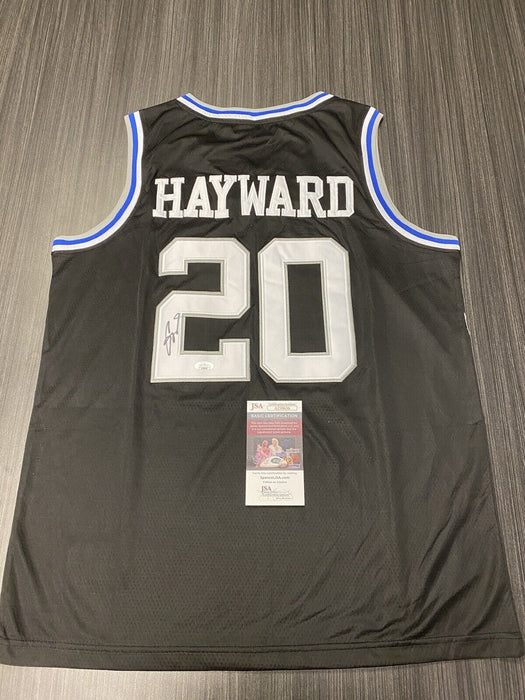 Gordon Hayward Butler Bulldogs  Autographed Custom Jersey JSA