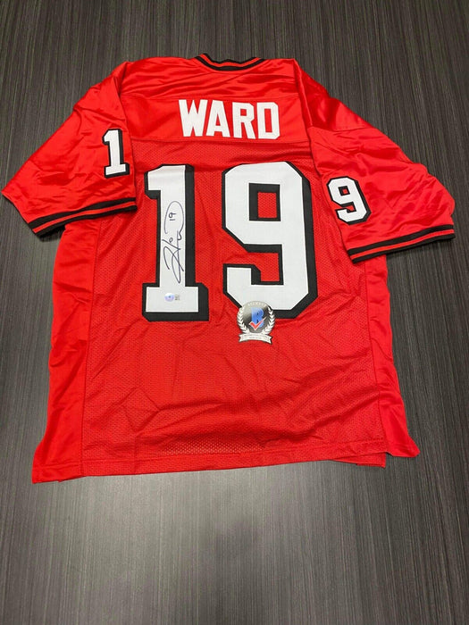 Hines Ward Georgia Bulldogs Autographed Custom Jersey Beckett