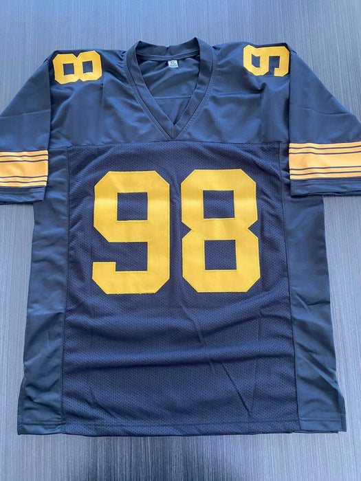 Casey Hampton Pittsburgh Steelers Autographed Custom Jersey Beckett