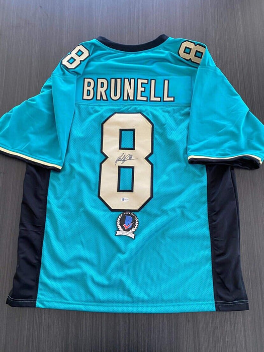 Mark Brunell Jacksonville Jaguars Autographed Custom Jersey Beckett