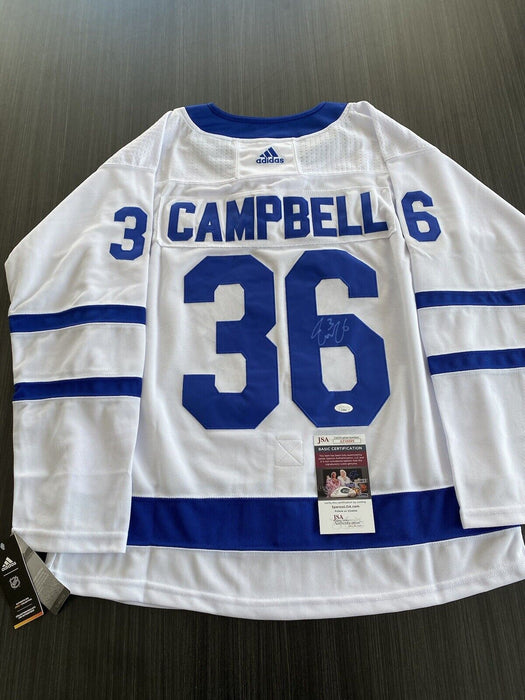 Jack Campbell Toronto Maple Leafs Autographed Custom Jersey JSA