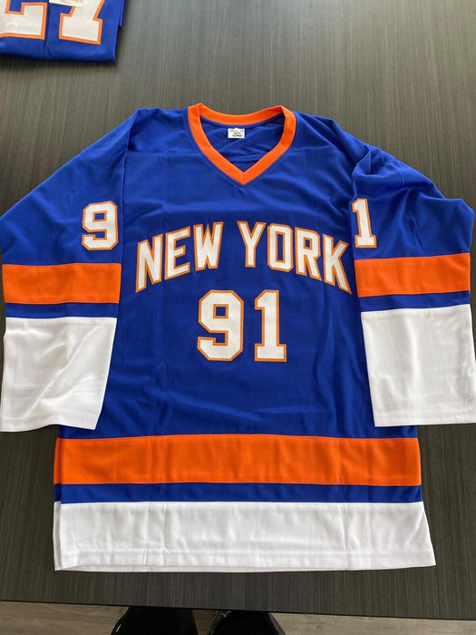 Butch Goring New York Islanders Autographed Custom Jersey JSA