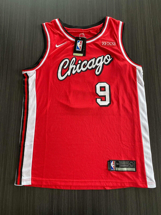 Nikola Vucevic Chicago Bulls Autographed Custom Jersey JSA