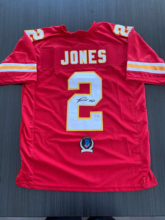 Ronald Jones Kansas City Chiefs Autographed Custom Jersey Beckett