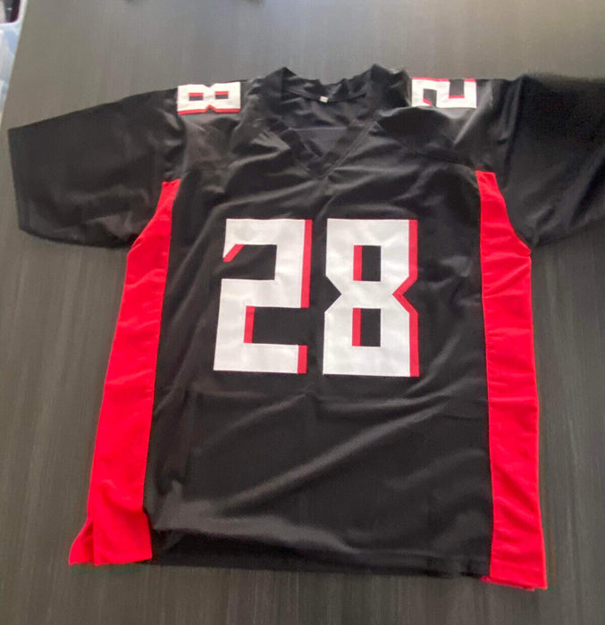 Mike Davis Atlanta Falcons Autographed Custom Jersey JSA