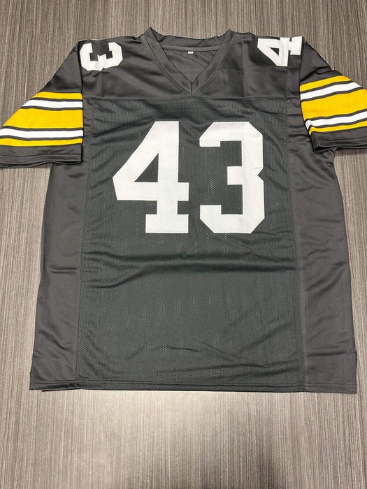 Troy Polamalu Pittsburgh Steelers Autographed Custom Jersey JSA