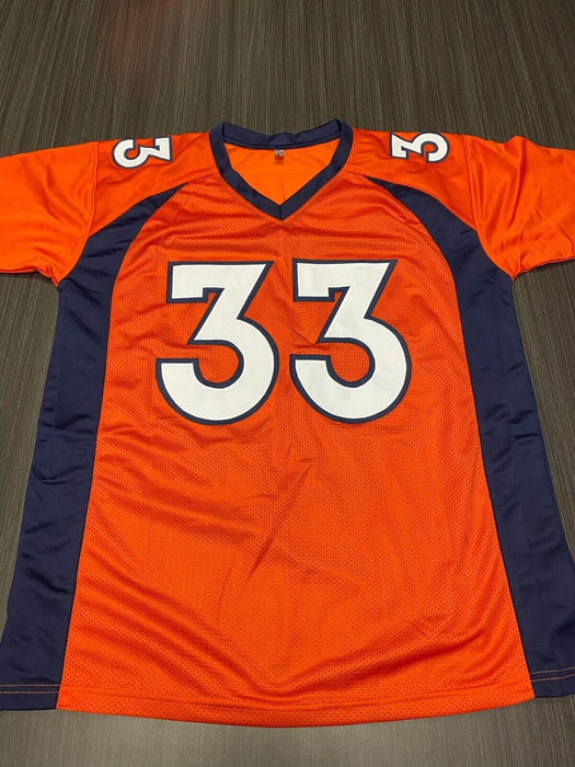 Javonte Williams Denver Broncos Autographed Custom Jersey Beckett