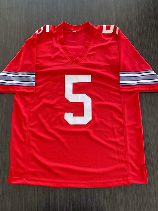 Michael Wiley Ohio State Buckeyes Autographed Custom Jersey JSA Inscribed