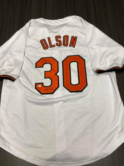 Gregg Olson Baltimore Orioles Autographed Custom Jersey RSA