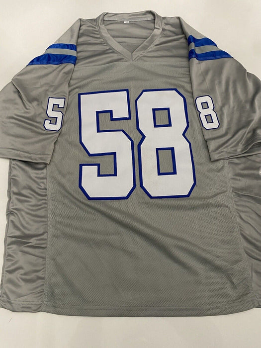 Gary Brackett Indianapolis Colts Autographed Custom Jersey JSA