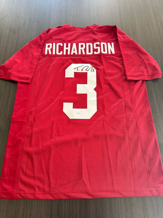 Trent Richardson Alabama Crimson Tide Autographed Custom Jersey JSA