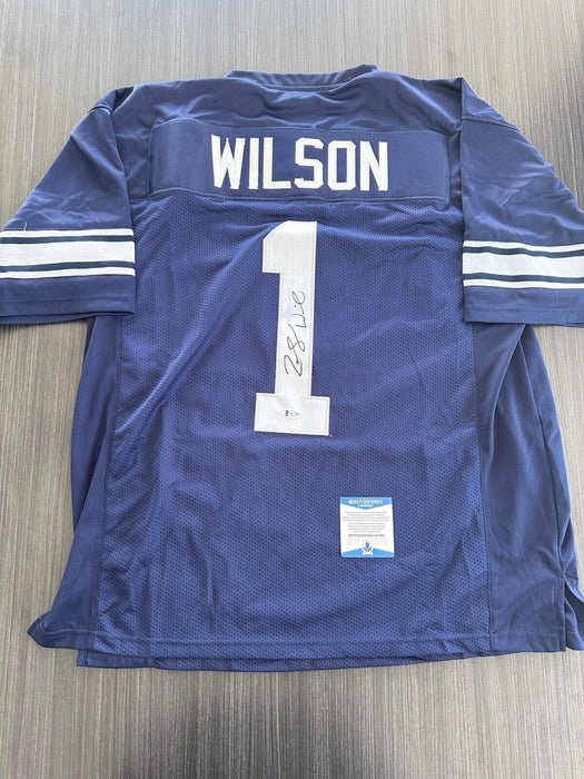 Zach Wilson BYU Cougars Autographed Custom Jersey Beckett