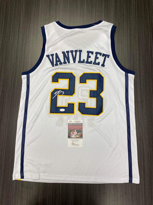 Fred VanVleet Wichita State Shockers Autographed Custom Jersey JSA